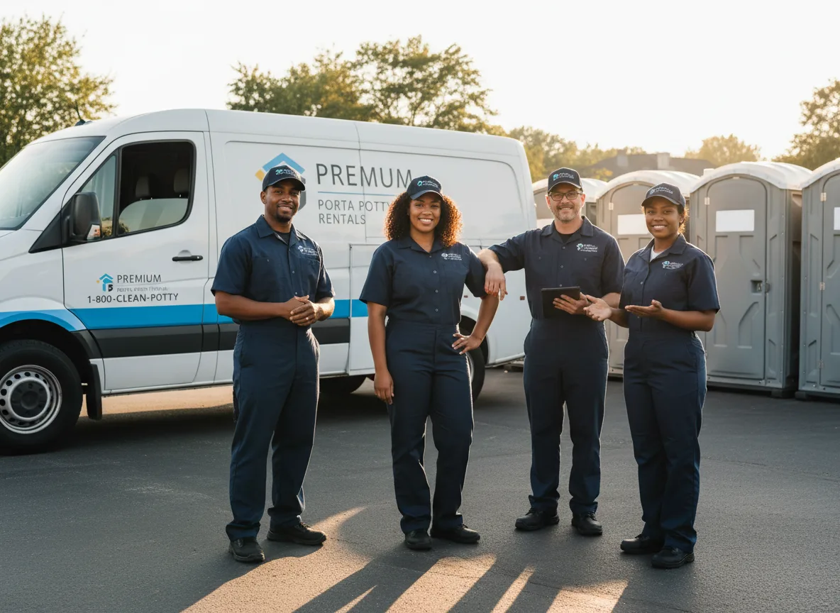 VIP Portable Toilets company in Levering, MI